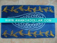 bath mats w/latex backing