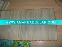 straw beach mat