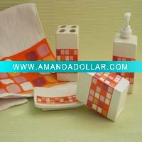 Wholesale ceramic bath set