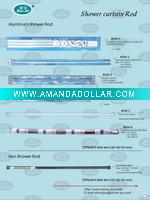 Wholesale shower curtain rod/bathroom rod