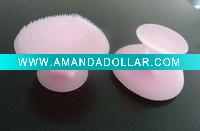 silicone face cleaning brush