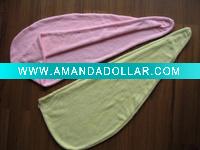 microfiber hair band & hair towel