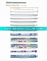 Wholesale shower curtain rod