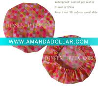 Wholesale polyester waterproof bath hat