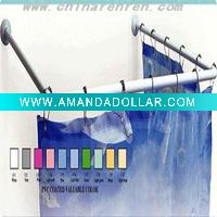 Stainless steel U shape shower curtain rod