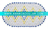Wholesale classical design PVC Bath Mat
