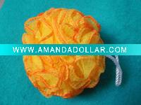 tipping bath sponge,bath puff,shower sponge