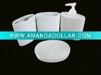 Wholesale Ceramic Bathroom Set for Hotel Use
