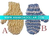 Wholesale Sisal bath scrubber glove