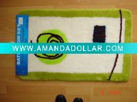 Wholesale tufted acrylic or microfibre bath mat for bath room
