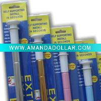 bathroom accessory products aluminum alloy shower curtain rod