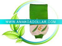 Wholesale Supply colorful bath glove