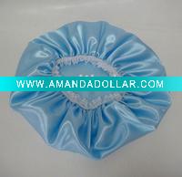 Wholesale Promotional satin shower cap
