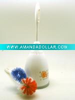 Wholesale plastic toilet brush with holder,toilet brush