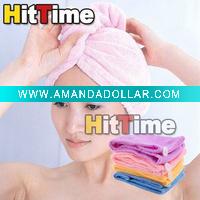 Wholesale Lady's Magic Hair Drying Towel/Hat/Cap Quick Dry Bath Wholesale