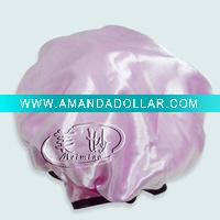 double layers shower cap