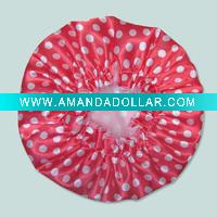 Satin shower cap
