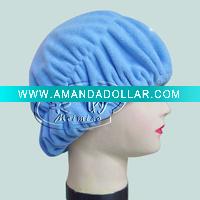 Microfiber shower cap