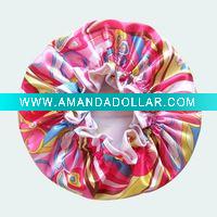 Satin shower cap