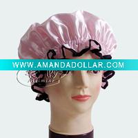 satin shower cap