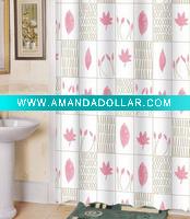 Wholesale Waterproof PEVA/PVC plain shower curtain