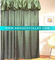 100% polyester balloon shower curtain