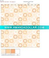 Wholesale new style yellow shower curtain/bath curtain