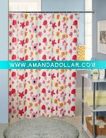 Wholesale PEVA shower curtain, bath curtain, pvc shower curtain