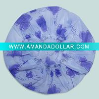 Wholesale printed pe shower cap