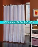 3D PEVA shower curtain