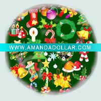 Wholesale christmas shower cap(design)