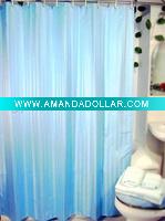 Wholesale waterproof PVC/PEVA printed shower curtain