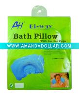 Wholesale Bath Pillow W/ Suction Cups - A04008