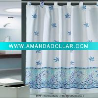 loops bath curtain