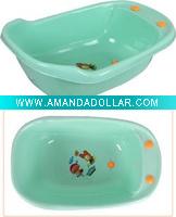 plastic baby bathtub
