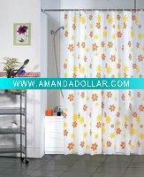 Wholesale Printed polyester shower curtain