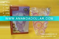 Wholesale flower pattern glass vase