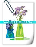 PVC flexible flower vase(fv026)