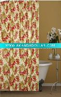 fabric shower curtain