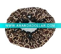 Wholesale lined satin shower cap