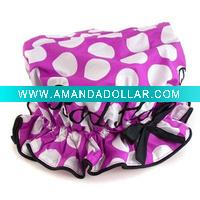 Wholesale cotton shower cap with embroidered logo