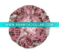 printed pvc shower cap