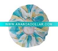 Wholesale blue bath shower cap