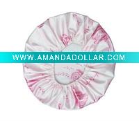 satin trendy shower caps