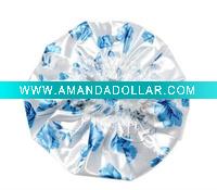 Wholesale printed satin shower cap