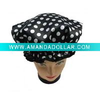 satin+EVA two layer shower cap