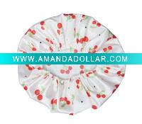 berries satin shower cap