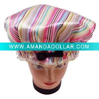 two layer satin+EVA shower cap