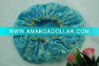 satin shower cap