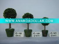 Wholesale plastic topiary tree